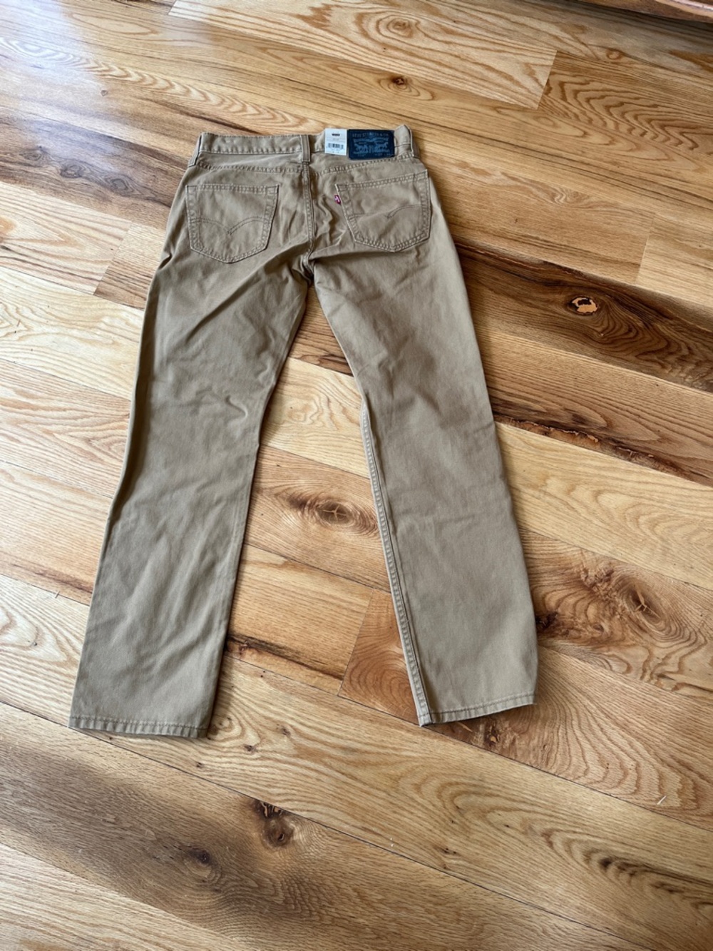Levi's Men's Tobacco Colored Straight-Leg Pants